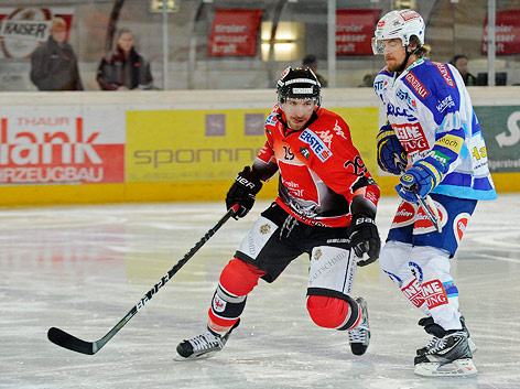 Andreas Nödl (Innsbruck) und Michael Grabner (VSV)