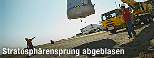 Kapsel von Felix Baumgartner