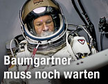 Extremsportler Baumgartner in seiner Kapsel