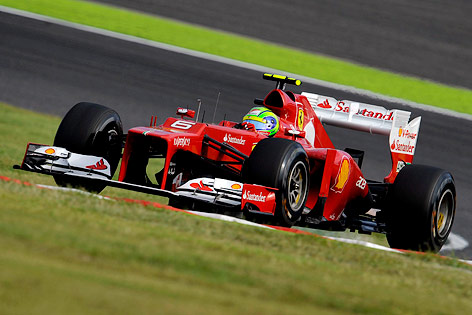 © APA/EPA/Franck Robichon Felipe Massa im Ferrari auf der Rennstrecke