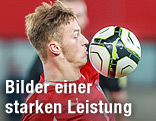 Szene aus dem Spiel &Ouml;sterreich - Kasachstan