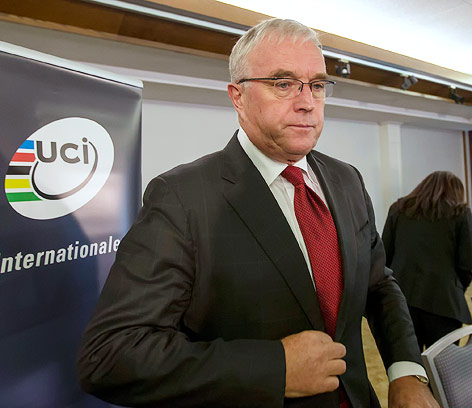UCI-Präsident Pat McQuaid