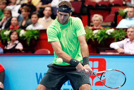 Argeninier Juan Martin Del Potro spielend