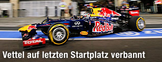 Rennauto von Sebastian Vettel