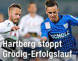 Sandro Foda (Hartberg) gegen Simon Handle (Grödig)
