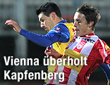 Mirnes Becirovic (Vienna) und David Immanuel Otter (Kapfenberg)