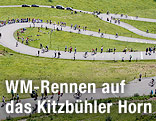 Radstrecke am Kitzbuehler Horn