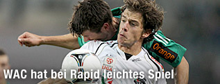 Christian Falk (WAC) und Markus Katzer (Rapid)