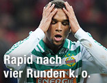 Entt&auml;uschter Terrence Boyd (Rapid)