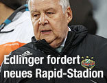 Rapid-Pr&auml;sident Edlinger