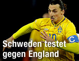 Swedens Teamkapit&auml;n Zlatan Ibrahimovic