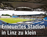 Übersicht vom Gugl Stadion
