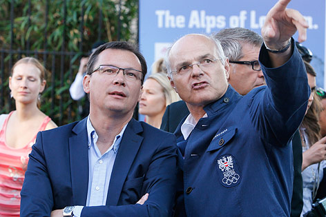 Sportminister Norbert Darabos und ÖOC-Präsident Karl Stoss