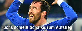 Jubel von Christian Fuchs (Schalke)