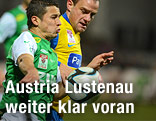 Thiago de Lima Silva (A.Lustenau) und Markus Speiser (Vienna).