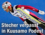 Mario Stecher beim Springen