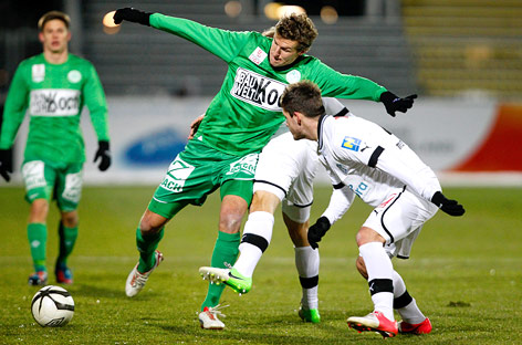 Alois Höller (Mattersburg) und Christoph Martschinko (Wr. Neustadt)