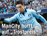 Manchester City's Nasri am Ball