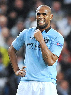 © APA/EPA/Peter Powell Mancester City's Maicon