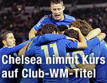 Spieler von Chelsea jubeln