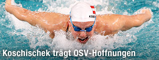 Schwimmerin Birgit Koschischek