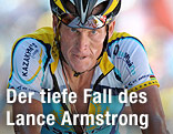 Lance Armstrong am Rad
