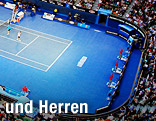 Blick auf die Rod Laver Arena in Melbourne