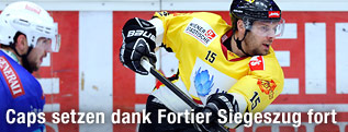 Benjamin Petrik (VSV) und Francois Fortier (Capitals)
