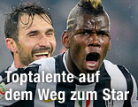 Paul Pogba jubelnd