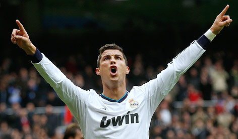 Jubel von Cristiano Ronaldo (Real Madrid)