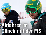 Christof Innerhofer und Klaus Kroell