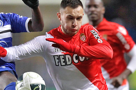 © AP/Lionel Cironneau Nacer Barazite im Dress von Monaco