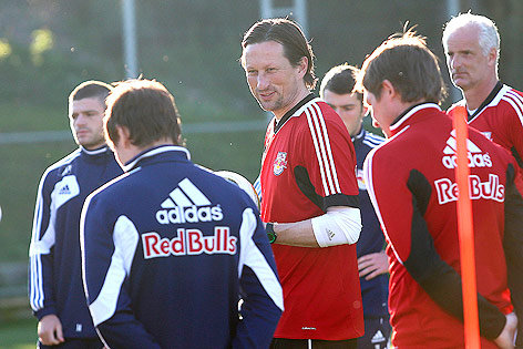 © GEPA/Felix Roittner Salzburg-Trainer Roger Schmidt beim Training