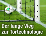 Ball hinter der Torlinie