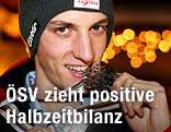 Gregor Schlierenzauer bei&szlig;t auf eine Silber-Medaille