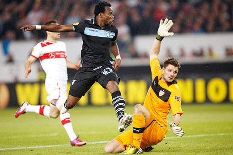 Ogenyi Onazi (Lazio) erzielt das 2:0