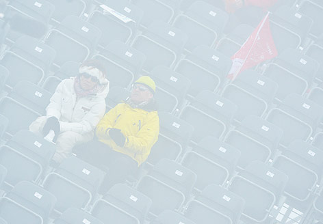 © APA/Barbara Gindl Zuschauer im Nebel