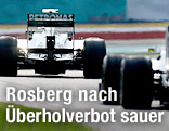 Nico Rosberg und Lewis Hamilton beim Malaysia-GP