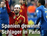 Jubel von Spaniens Sergio Busquets