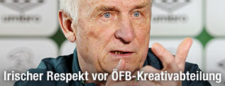 Irlands Trainer Giovanni Trapattoni