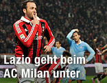Giampaolo Pazzini jubelt