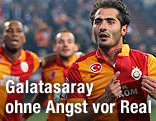 Jubel von Hamit Altintop (Galatasaray)