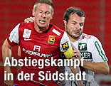 Gernot Plassnegger (Admira) und Roman Wallner (Wacker)