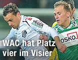 Michael Liendl (WAC) und Marcel Ziegl (Ried)