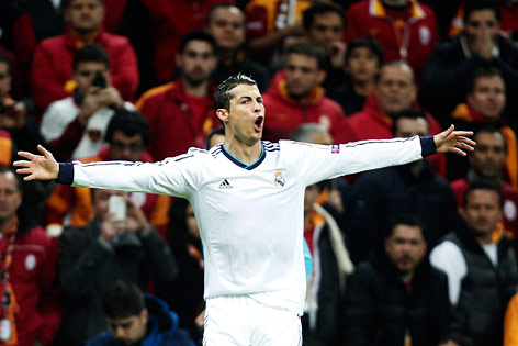 © Reuters/Osman Orsal Jubel von Cristiano Ronaldo