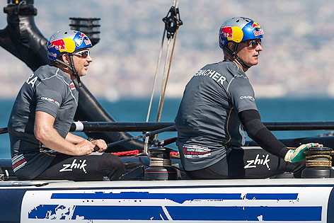 © Gilles Martin Raget für America´s Cup Roman Hagara und Hans Peter Steinacher