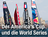 Segelboote des America’s Cup