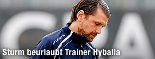 Der beurlaubte Sturm-Trainer Peter Hyballa
