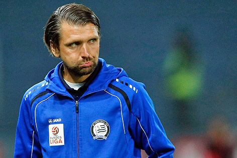 © APA/Markus Leodolter Der beurlaubte Sturm-Trainer Peter Hyballa