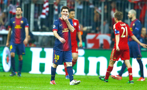 © Reuters/Michael Dalder Lionel Messi (Barca)